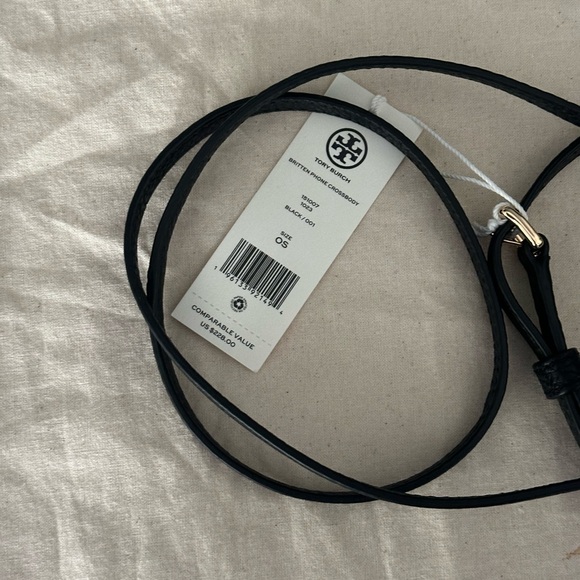 New Tory Burch BRITTEN PHONE CROSSBODY black - Picture 4 of 5